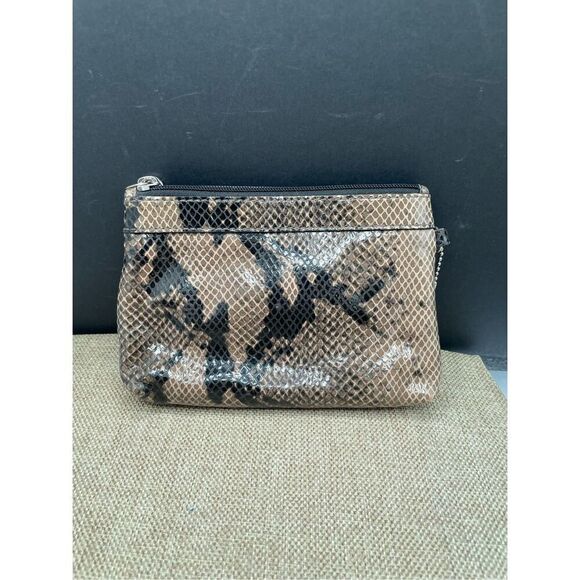 Coach Snake Print Wristlet - Picture 2 of 15